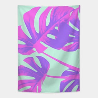 Pastel Leaves Tapestry