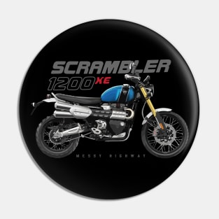 Triumph Scrambler 1200 XE 20 blue, sl Pin