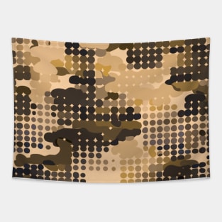 HieroThyme Greenleaf Desert camouflage D0001-a Tapestry