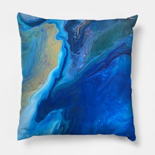 Earth from space Pillow