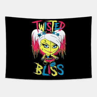 Twisted Bliss Puppy Tapestry