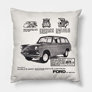 FORD ANGLIA ESTATE - advert Pillow