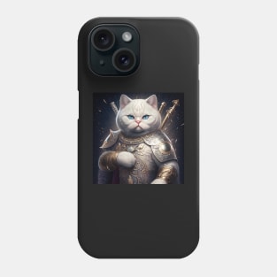 Warrior British Shorthair Phone Case