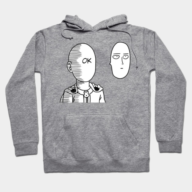 one punch man ok hoodie