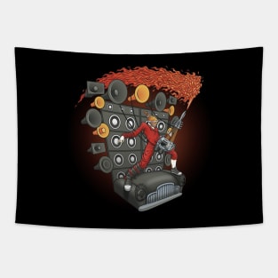 Doof Metal Tapestry