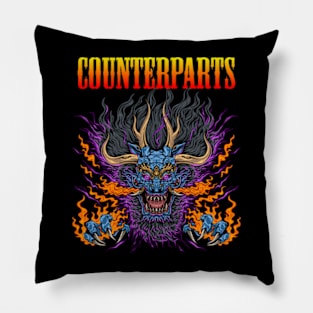 COUNTERPARTS MERCH VTG Pillow