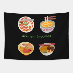 Ramen Noodles Tapestry