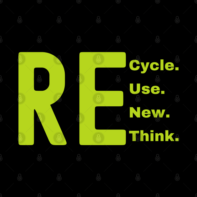 Recycle Reuse Renew Rethink by Xtian Dela ✅