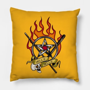 Hell's Bells tattoo Pillow