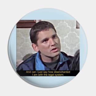 Con Petropoulous (The Castle Movie Quote) Pin