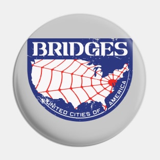 Bridges United Cities of America Death Stranding Pin