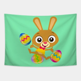 Easter bunny fun Tapestry