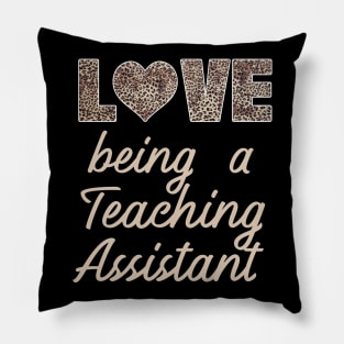 teaching assistant gifts Pillow