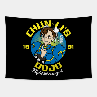 Chun-Li's Dojo Tapestry