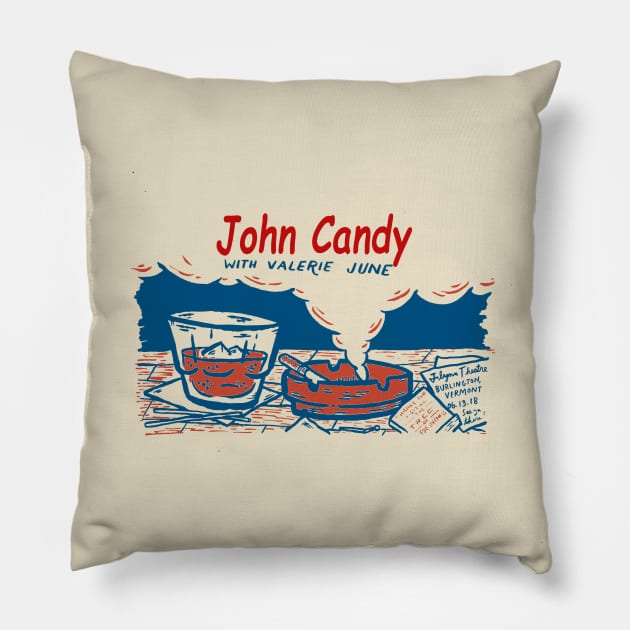 John Candy Vintage Pillow by Animal Paper Art