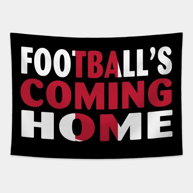 Football's Coming Home England Football Women Winner Champion Tapestry by Spit in my face PODCAST
