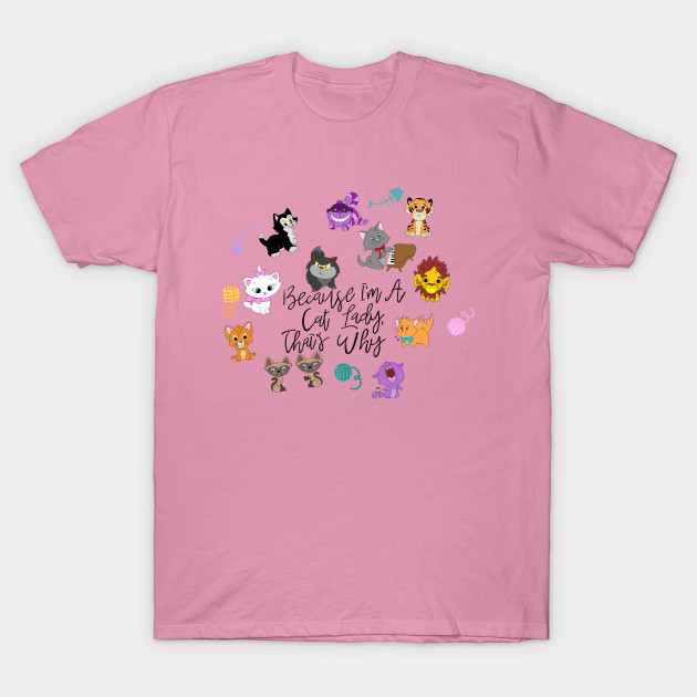 disney cat lady t shirt