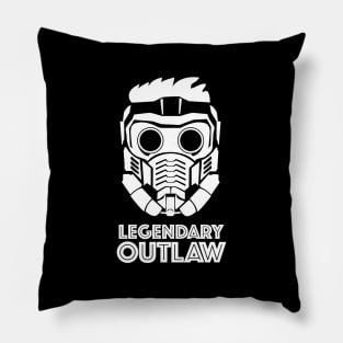 Star-Lord the Legendary Outlaw in White Pillow