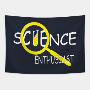 Science Enthusiast Tapestry