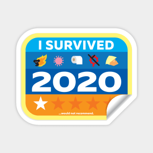 I survived 2020 Magnet