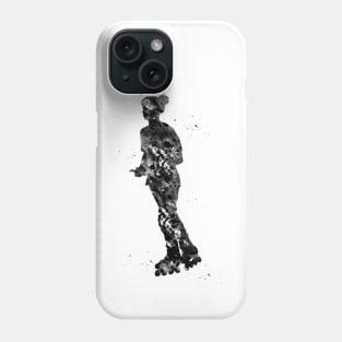 Roller skating girl Phone Case