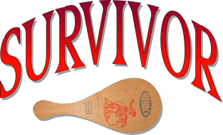 Paddle Survivor Magnet