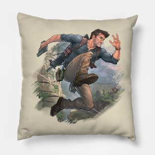 Uncharted 4 (transparent) Pillow