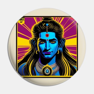 Dancing With Lord Shiva Vinyl Record Vol. 4 Pin