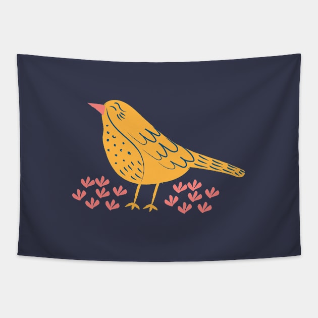 Bird Song Tapestry by MegDig Design