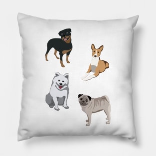 Dogs Variety Pack Pillow