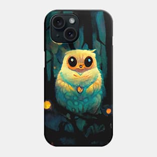 Owl in Tranquility Phone Case