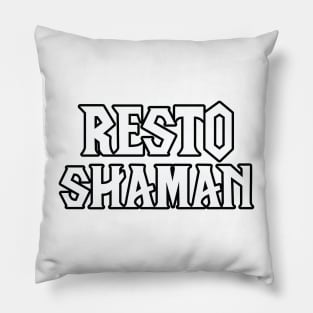 Resto Shaman Pillow