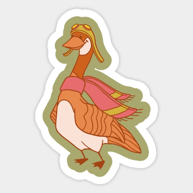 Canada Goose Pilot Canada Goose Sticker TeePublic