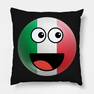 Italian Smiley Pillow