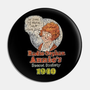 Radio Orphan Annie's Secret Society A Christmas Story Pin