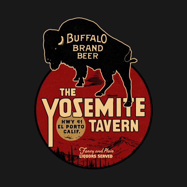 Vintage Yosemite Tavern by Kujo Vintage