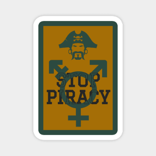 No Piracy Magnet