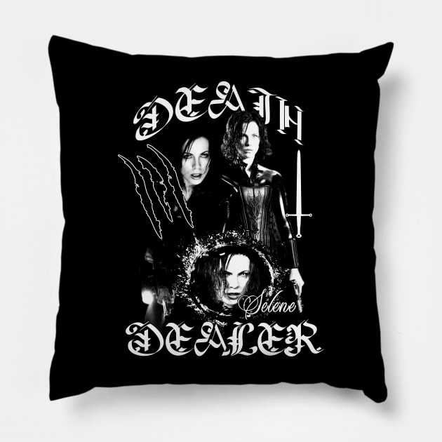 Death Dealer Pillow by The Dark Vestiary