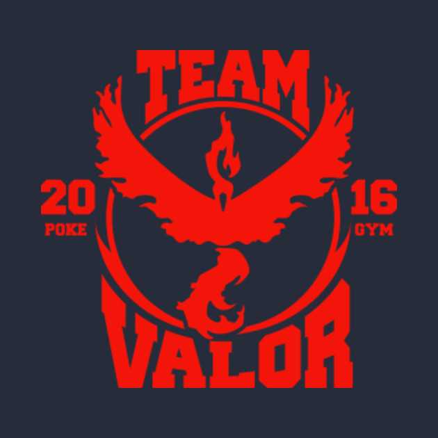 Team Valor Gym Pokemon Go TShirt TeePublic