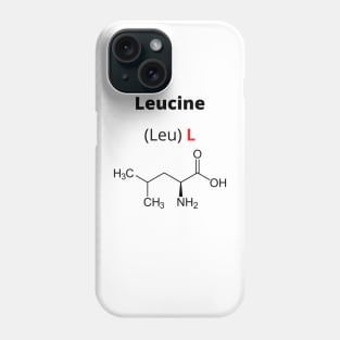 Amino acid Leucine Phone Case