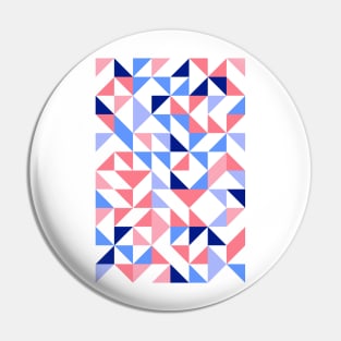 Creative Geometric Colourful Triangle Pattern #2 Pin