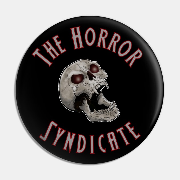 The Horror Syndicate Classic Pin by TheHorrorSyndicate3