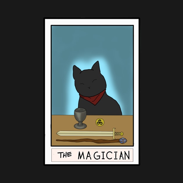 Merlin Cat Tarot by QuinnOliver