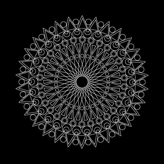 Mandala no 5 (invert) by hedehede