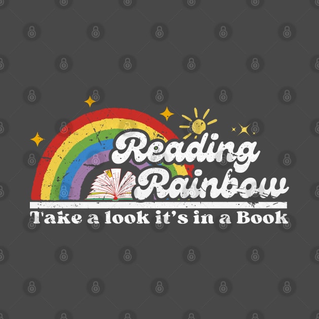 Take a Look, it's In a Book Reading Rainbow by DewaJassin