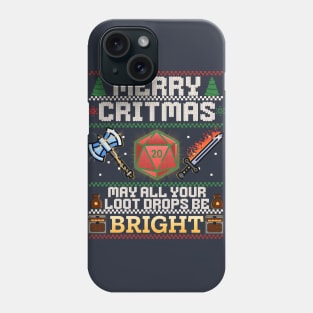 Merry Critmas Warrior Phone Case