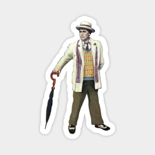 The 7th Dr Who: Sylvester McCoy Magnet