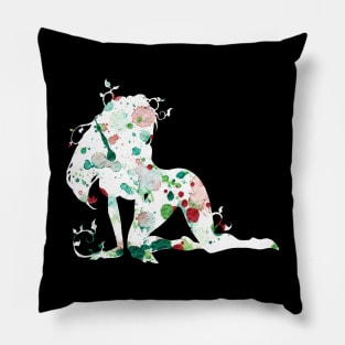 Paint Spatter Ivy Pillow