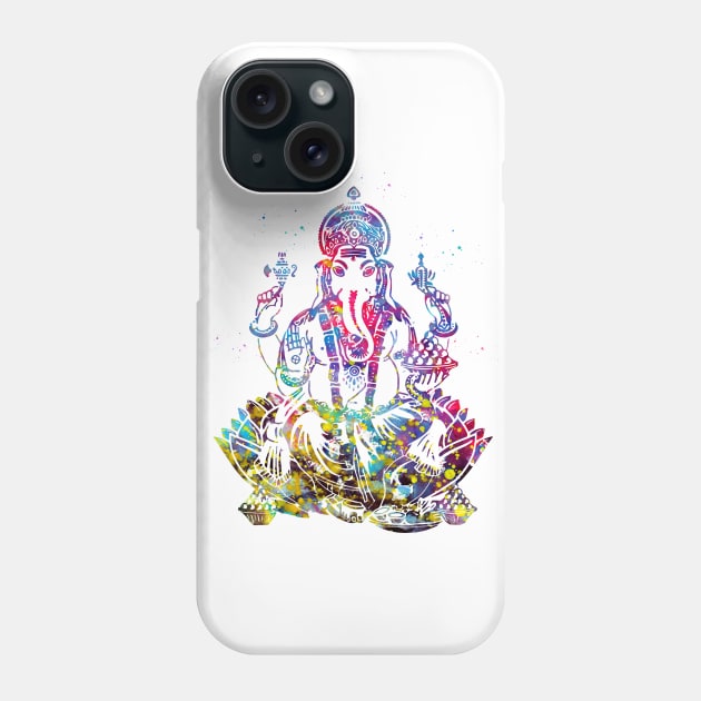 Ganesha Phone Case by erzebeth