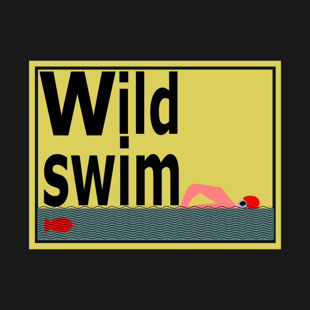 Wild Swim by krisevansart